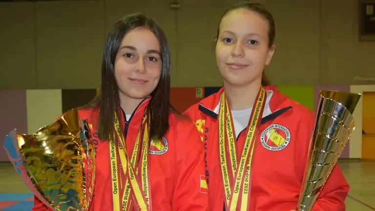 iadira e Nicole na Seleccion Estatal FITE