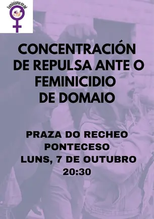 Concentracion feminincidio moana