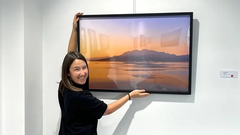 Exposicion Soles de Gésico en Stoupa