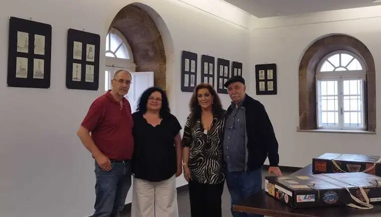 Exposicion de  Luís Felipe Capellín no Faro Vilan