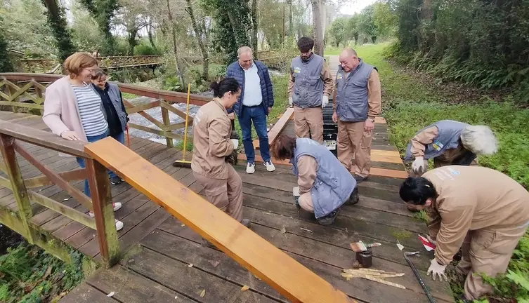 2024.10.23.- Obradoiro emprego paseo fluvial Anllóns no Formigueiro