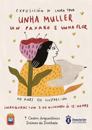 Exposicion LAURA TOVA Dolmen de Dombate