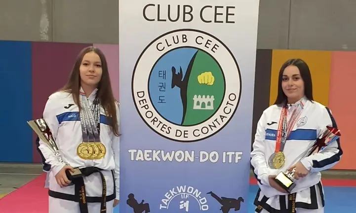  Nicole e Idaira Taekwondo Cee 2