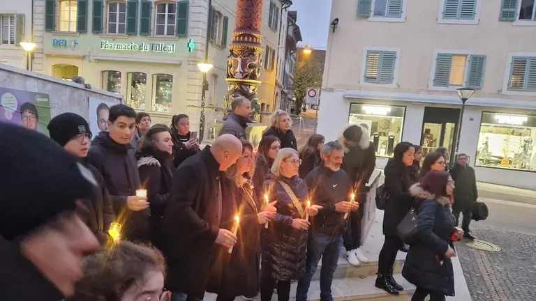 Concentracion en Delemont por Valencia 2