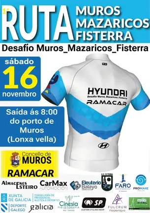 desafio ciclista muros-mazaricos-fisterra