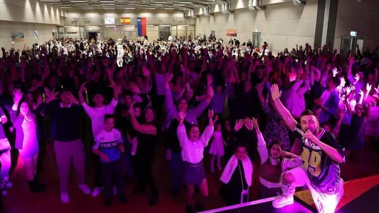 Dj Rokiño no Centro Español Apóstol de Santiago de Liechtenstein