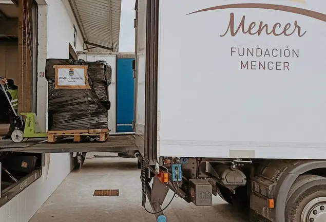 Fundacion Mencer manda axuda a Valencia