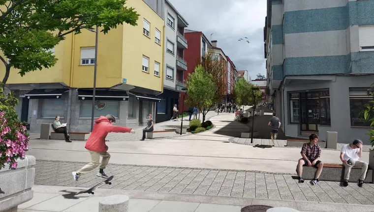 HUMANIZACIÓN DA RÚA CASTELAO Vimianzo