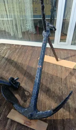 Ancora do Serpent xa no Museo de Man de camelle