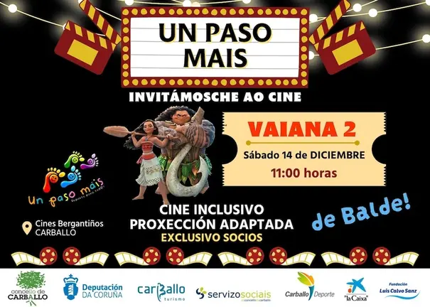 Cine inclusivo Un Paso máis