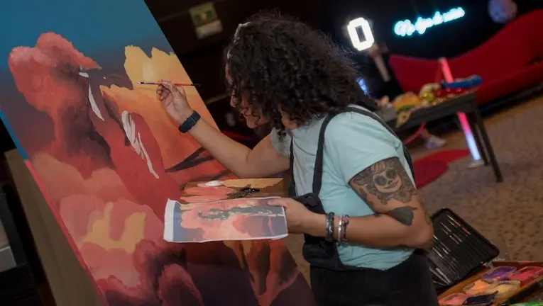 Rakele Cavallo muralista