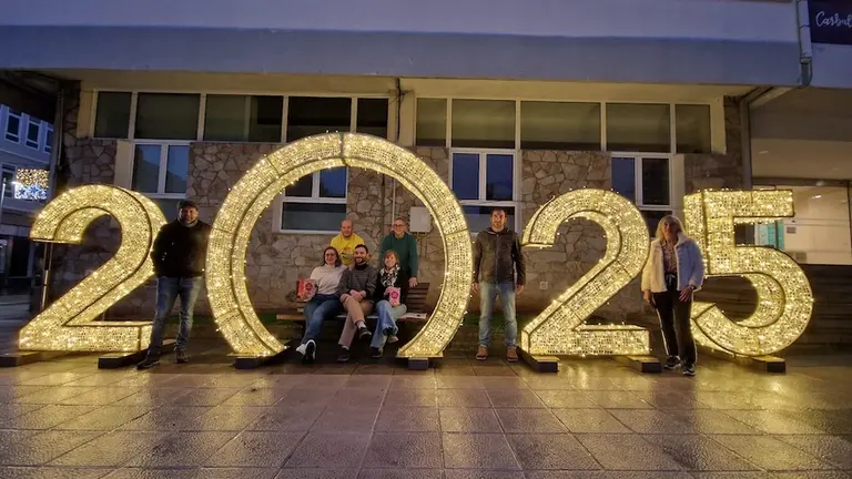 Nadal en Carballo 2025 luces