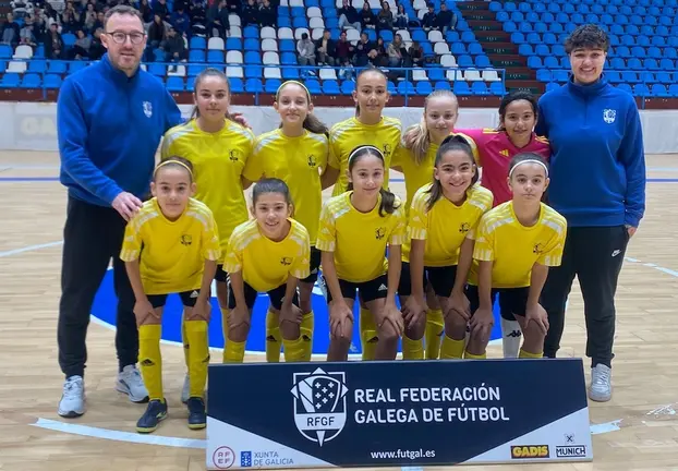  selección da costa alevín femenina de fútbol sala 