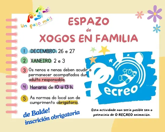 ESPAZO de xogos