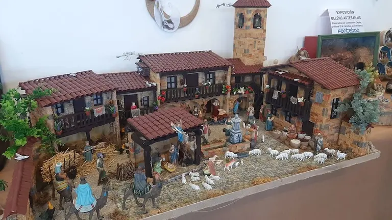 Belen artesan en Mazaricos