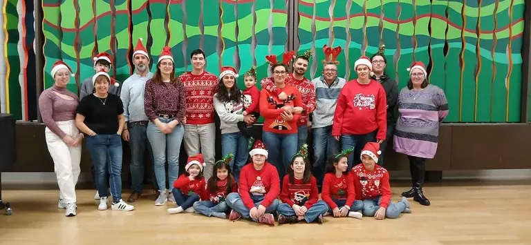 Nadal con Alejandra Plaza