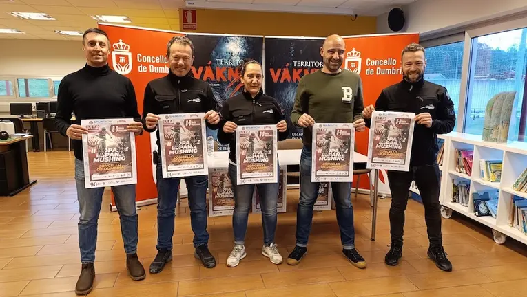 Presentacion da COpa Espana Mushing Dumbria