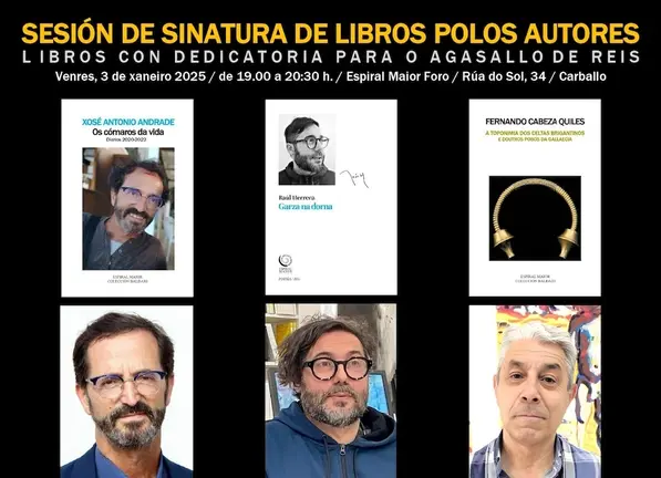 SESIÓN DE SINATURA DE LIBROS POLOS AUTORES
