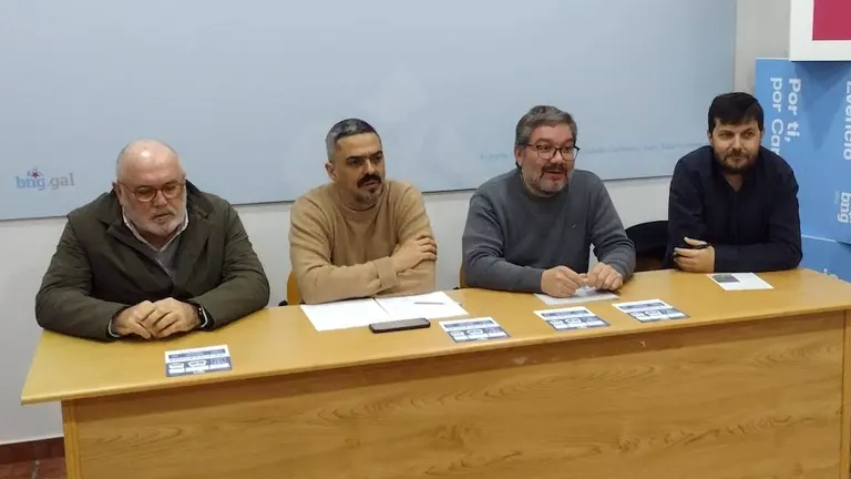 ROlda de prensa do BNG