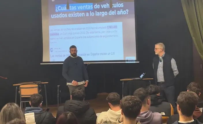 charla Peritación IES Eduardo Pondal Ponteceso FP Automocion