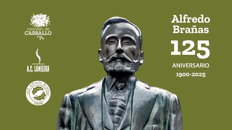 Homenaxe a Alfredo Brañas en Carballo