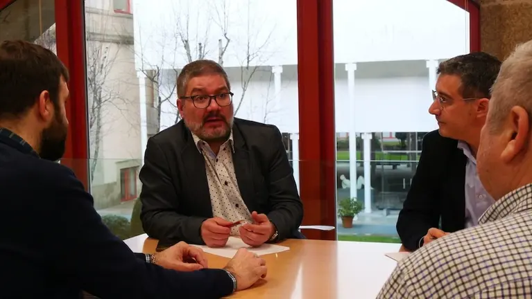 O deputado do BNG Oscar Insua