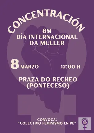 8 de marzo en Ponteceso