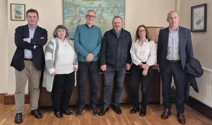 Alcaldes de Ponteceso Carballo Malpica e Coristanco co CIM de Carballo