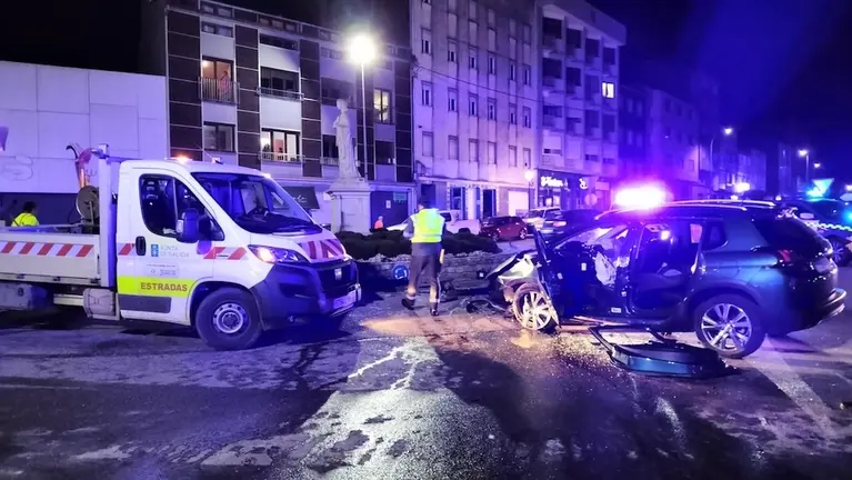 Accidente en Santa Comba