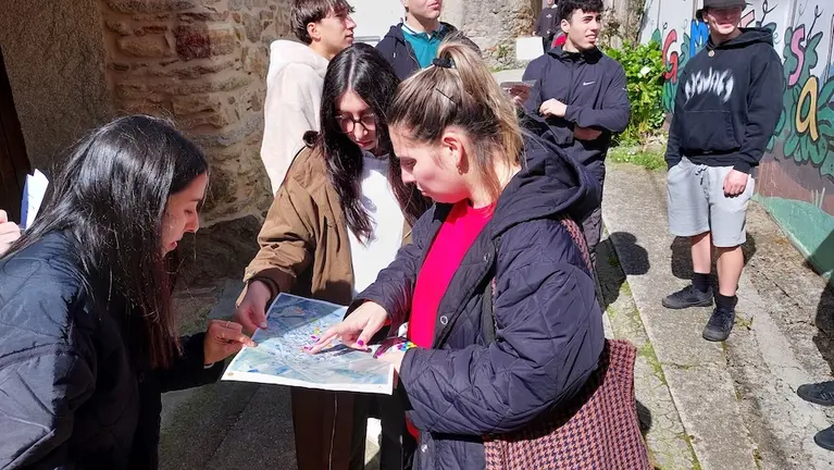 O Couto Florido cos mapas