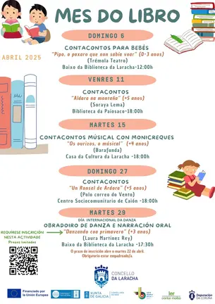 MES DO LIBRO Laracha 2025