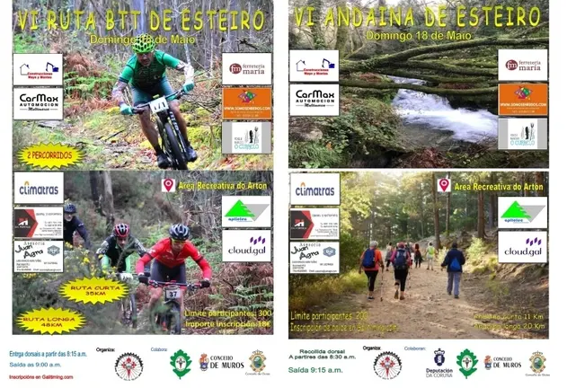 VI Andaina e BTT Esteiro horizontal