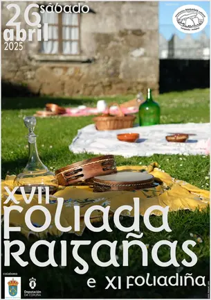 Foliada das Raiganas 2025 cartel