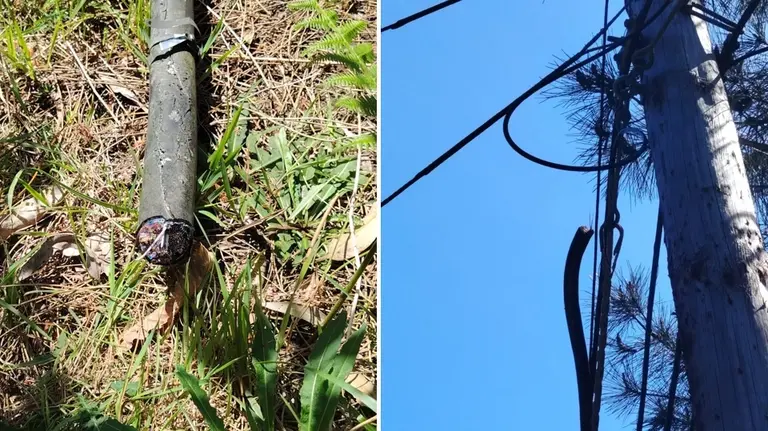 Roubo de cable de Cobre en Corcubion