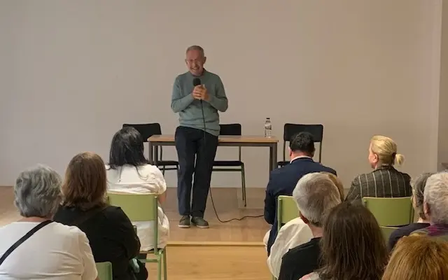 Angel Carracedo en Laxe