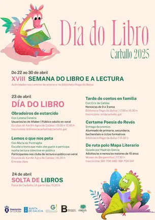 Día Mundial do Libro Carballo 2025