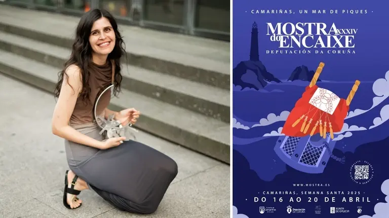 Laura SUarez creadora do Cartel da Mostra do Encaixe Cmarinas 2025