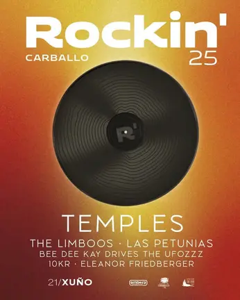 Rockin Carballo 2025 cartaz