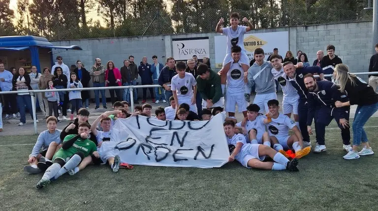 Xuvenis do Soneira campions de LIga da Costa