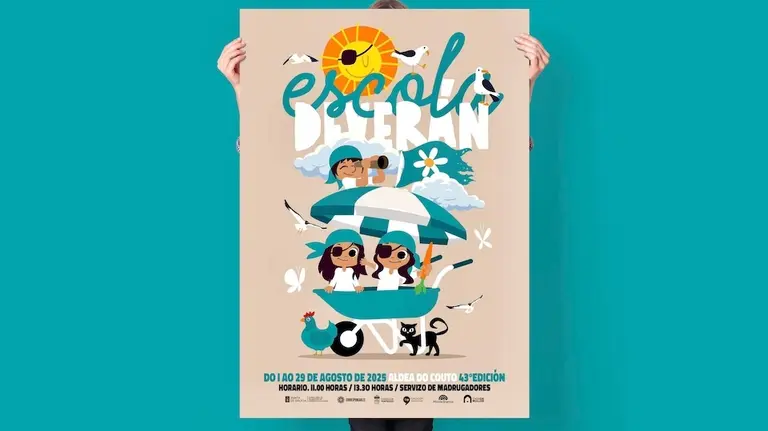 escola de veran Couto 2025 cartel