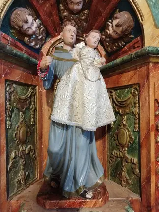 san Antonio de Padua na parroquia de Agualada