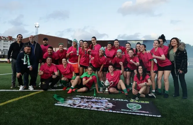 Xallas FC campionas de 2 FEM