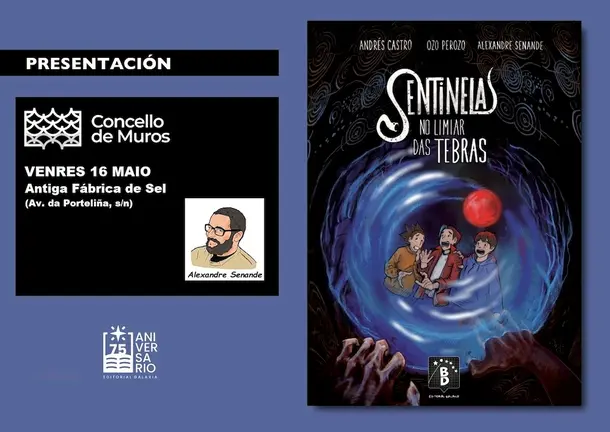 Alex Senande en Muros con Galaxia