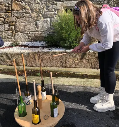 Xogos tradicionais en Zas