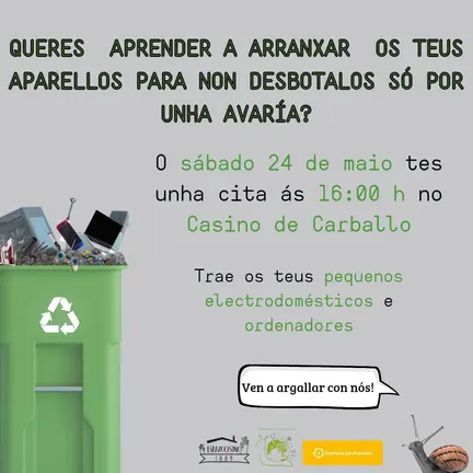 Rede Decrecemento Carballo taller reparacion