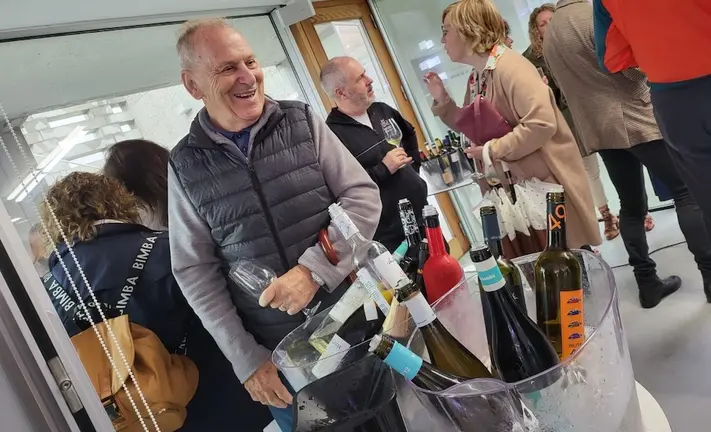 Imaxe dun evento enoloxico no Bela Fisterra o ano pasado