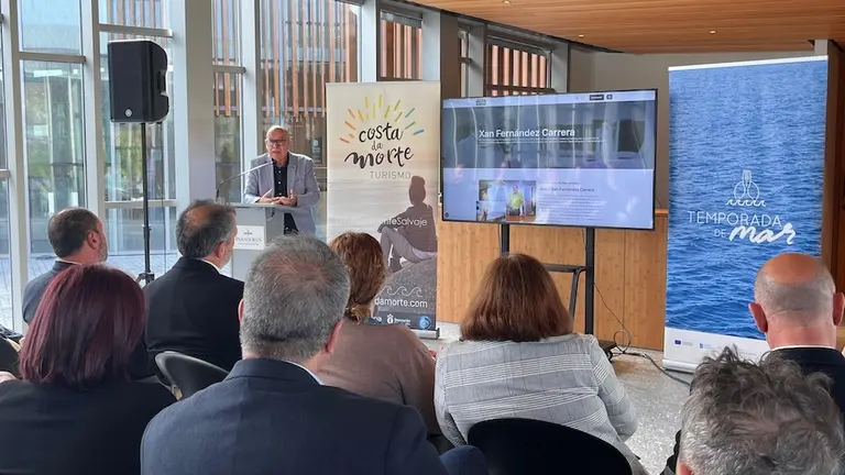 Xose Regueira no Parador con APTCM