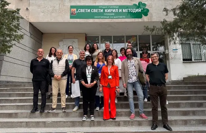 Profesoado do CFR en Bulgaria 1