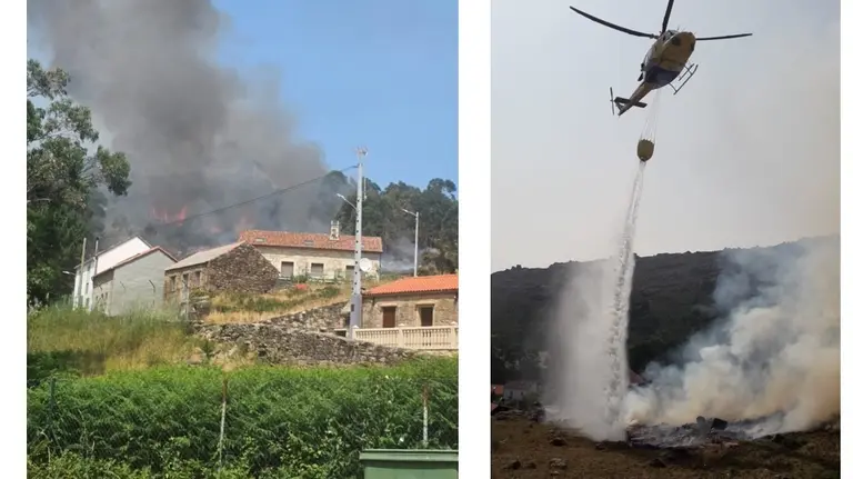 Incendio en Canelinas 2025