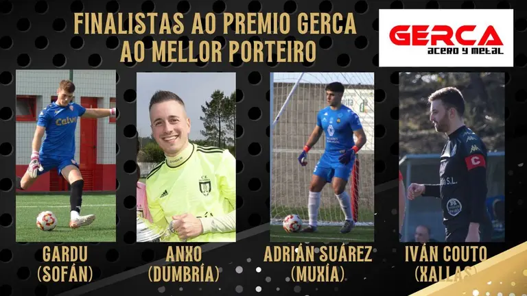 Finalistas 11 ideal Gala Futbol da Costa 2025-Porteiros